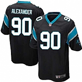 Nike Men & Women & Youth Panthers #90 Alexander Black Team Color Game Jersey,baseball caps,new era cap wholesale,wholesale hats